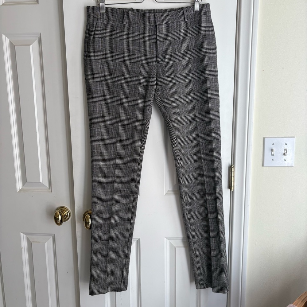 Ralph Lauren Purple Label Tailored Plaid Pants | Size 10